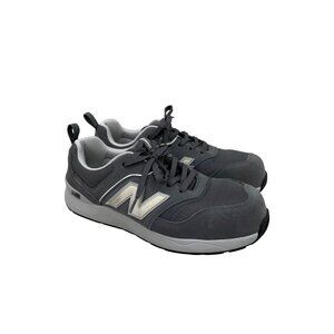 New Balance Grey Composite Safety Toe Work Sneakers Shoe MUELEHGW Mens size 10 D